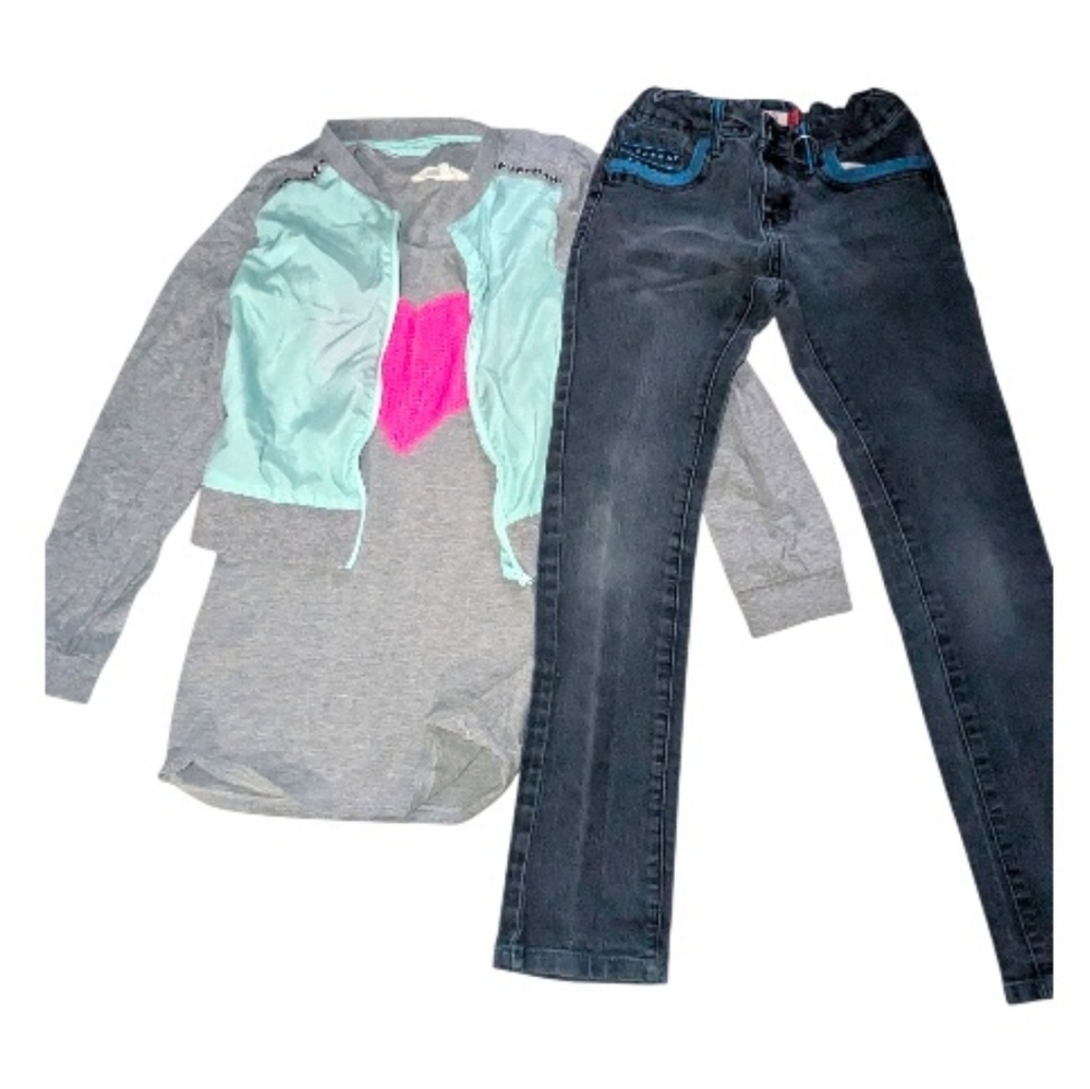 Girls' Kids 3-Piece Outfit, Size 10/12